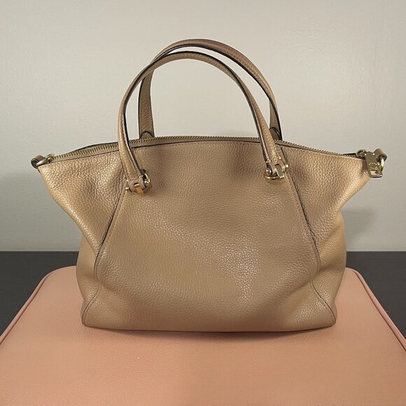 Coach Soft Pebbled Leather Shoulder Bag - Picture 2 of 11
